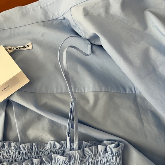 NWT Alexander wang smocked cami overshirt twinset - Picture 6 of 7